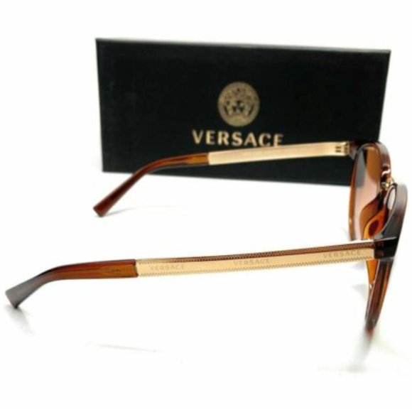 Versace Women\'s Brown Pilot Sunglasses! main image 2